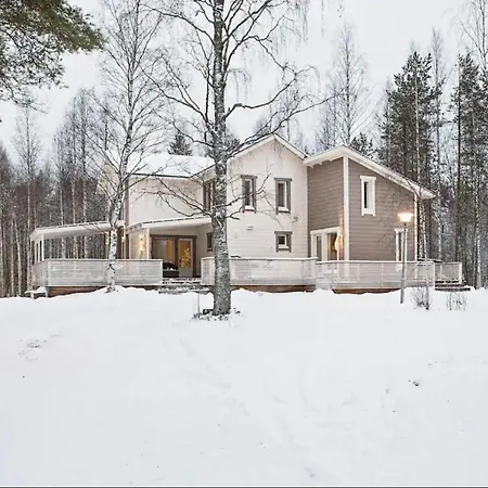 Luxurious Villa Kinos With Jacuzzi Rovaniemi Exterior foto