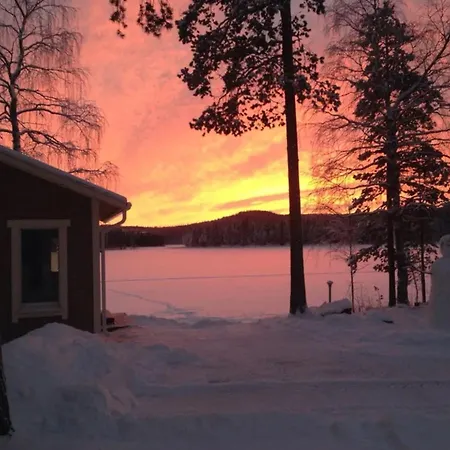 Luxurious Villa Kinos With Jacuzzi Rovaniemi Exterior foto