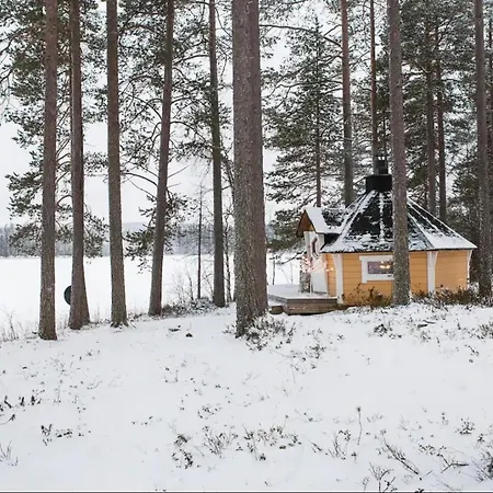 Luxurious Villa Kinos With Jacuzzi Rovaniemi Exterior foto